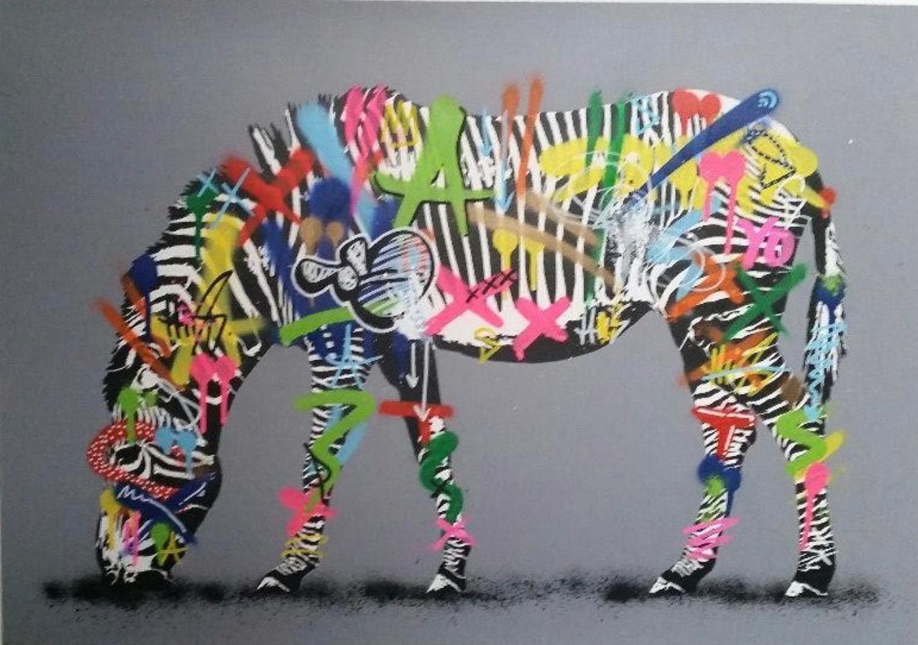 Martin Whatson Animal Print - Zebra