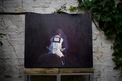 Onto the Pitch - Polo, Sporting, Equestrian, Contemporary, Chiaroscuro