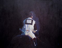 Onto the Pitch - Polo, Sporting, Equestrian, Contemporary, Chiaroscuro