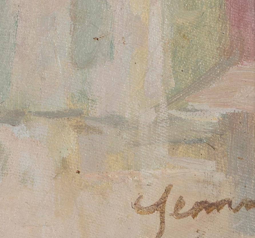 Martin Yeoman b. 1953
Campanile, Venice
oil on canvas-board
21 x 30 cm
8 1/4 x 11 3/4 in
signed

Martin Yeoman was born in 1953, and studied with Peter Greenham at the Royal Academy Schools, London, from 1975 to 1979. He was awarded scholarships