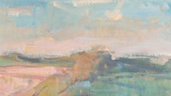 Landschaft mit Bäumen II, Gemälde von Martin Yeoman, Gemälde, 2023
