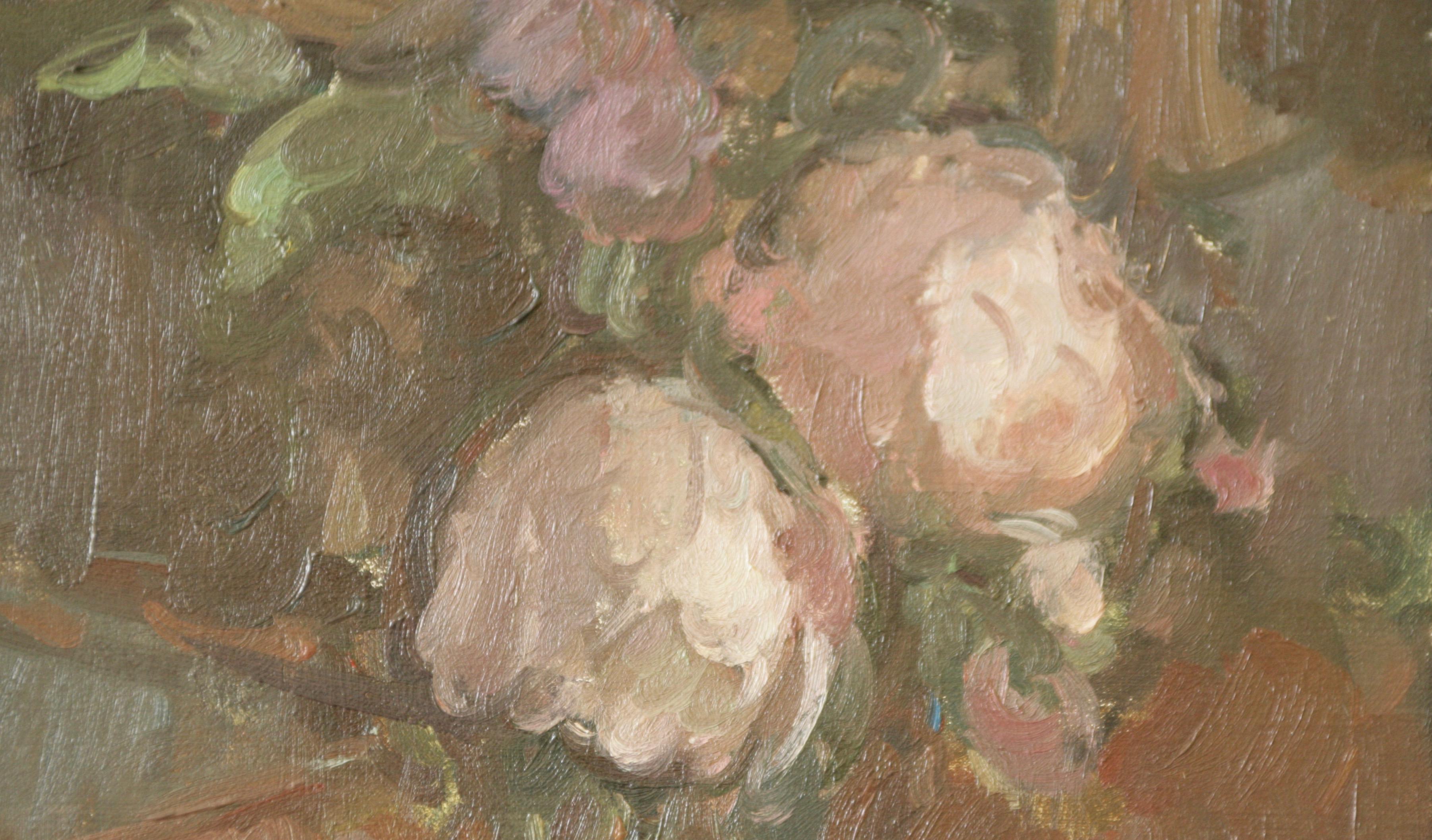 ROSES ..Martin Yeoman Artista britannico Il suo lavoro è sia pittorico che poetico, in vendita 2