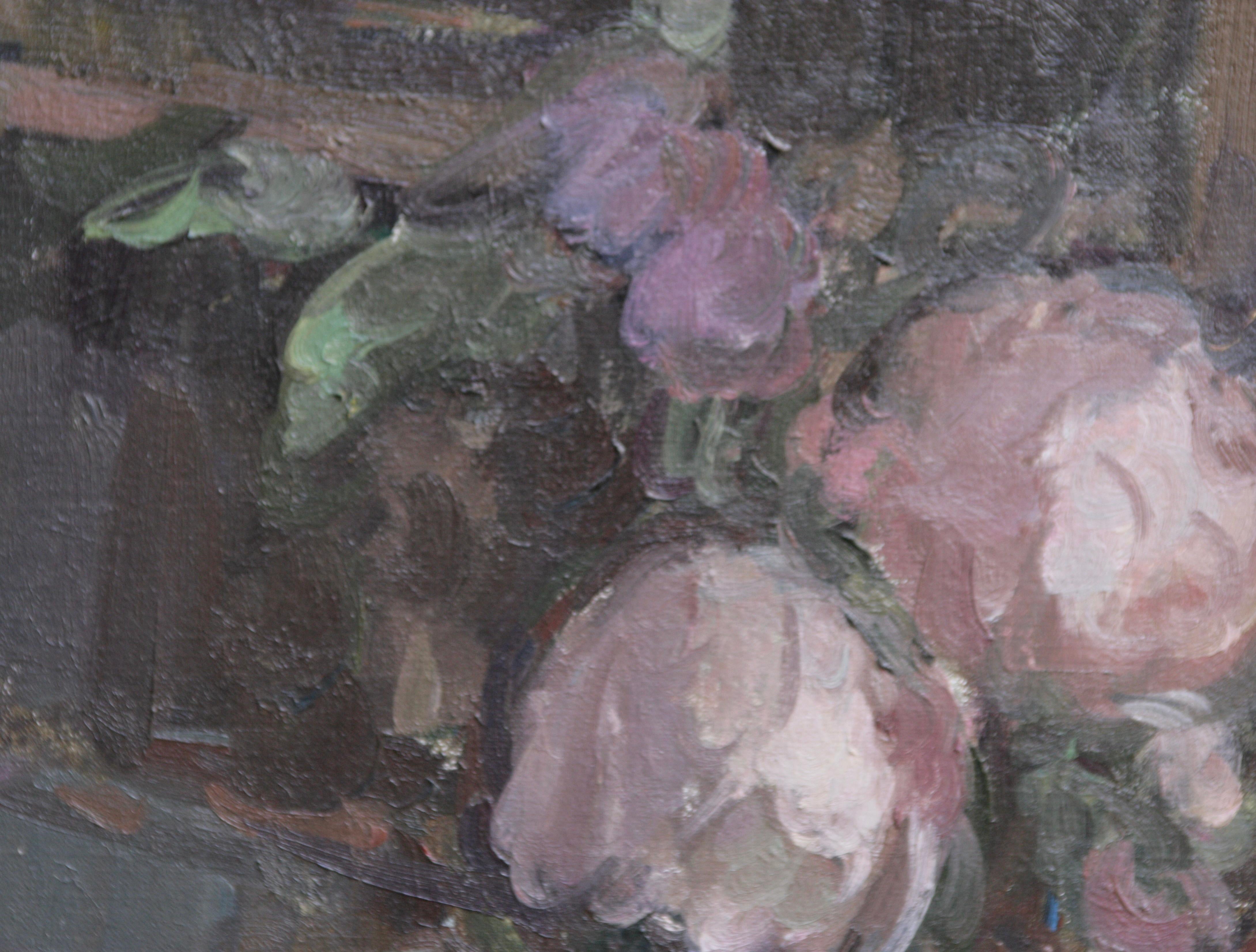 ROSES ..Martin Yeoman Artista britannico Il suo lavoro è sia pittorico che poetico, in vendita 4