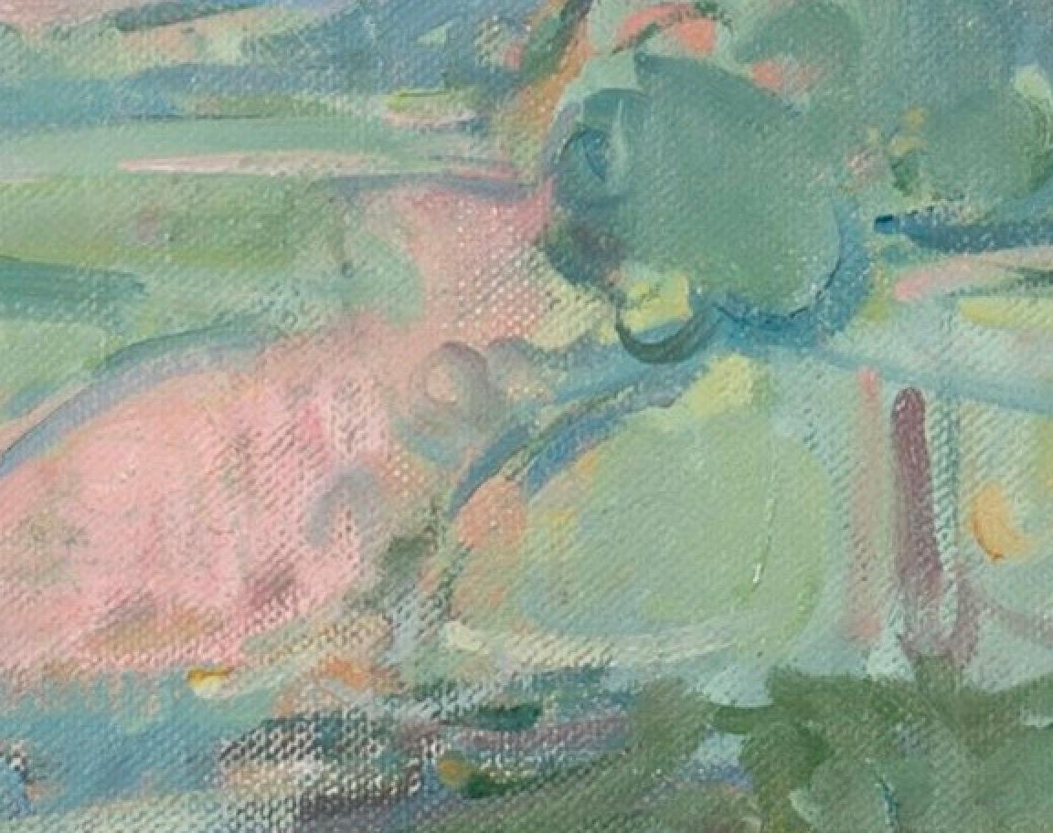 Llanura de Salisbury, primavera tardía, pintura al óleo sobre tabla de Martin Yeoman A. 1953

Más información:
Técnica: Óleo sobre tabla
Dimensiones: 55,9 x 71,1 cm
22 x 28 pulgadas

Martin Yeoman nació en 1953 y estudió con Peter Greenham en la