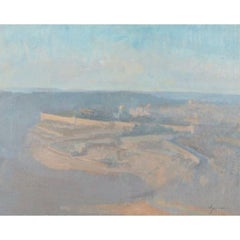 The Dome of the Rock, Oil on Canvas, Jerusalem, 1999