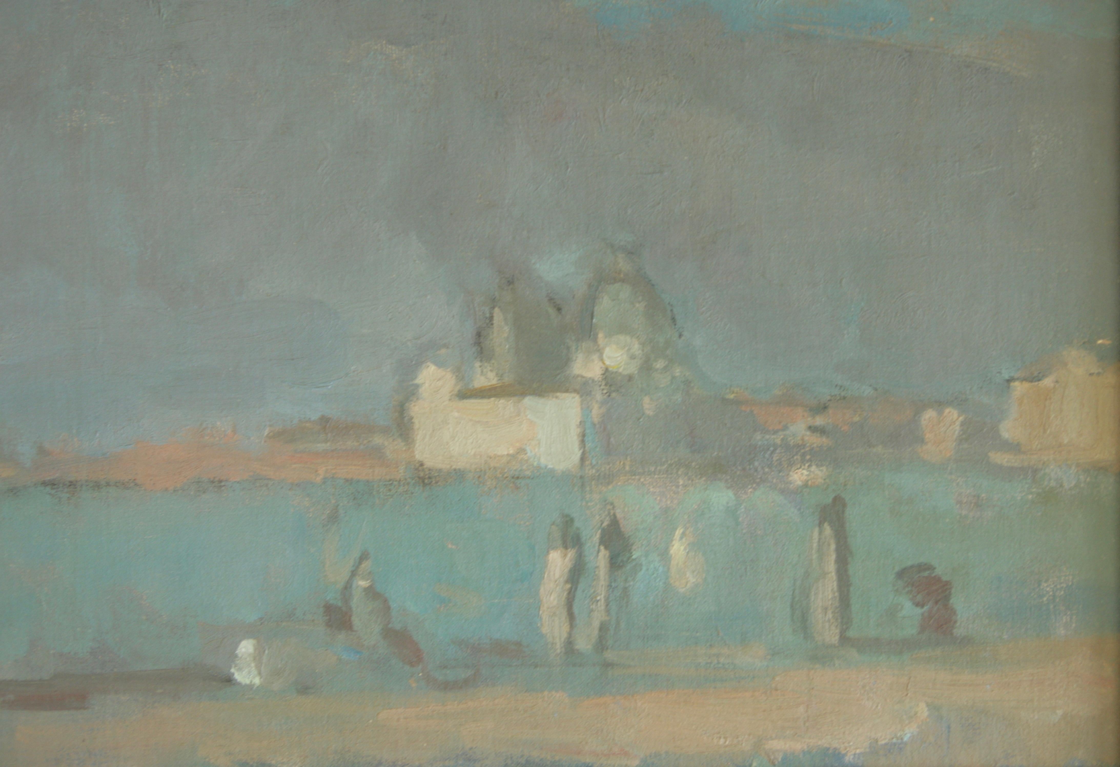 VEIW hacia SANTA MAGDALENA - Painting de Martin Yeoman