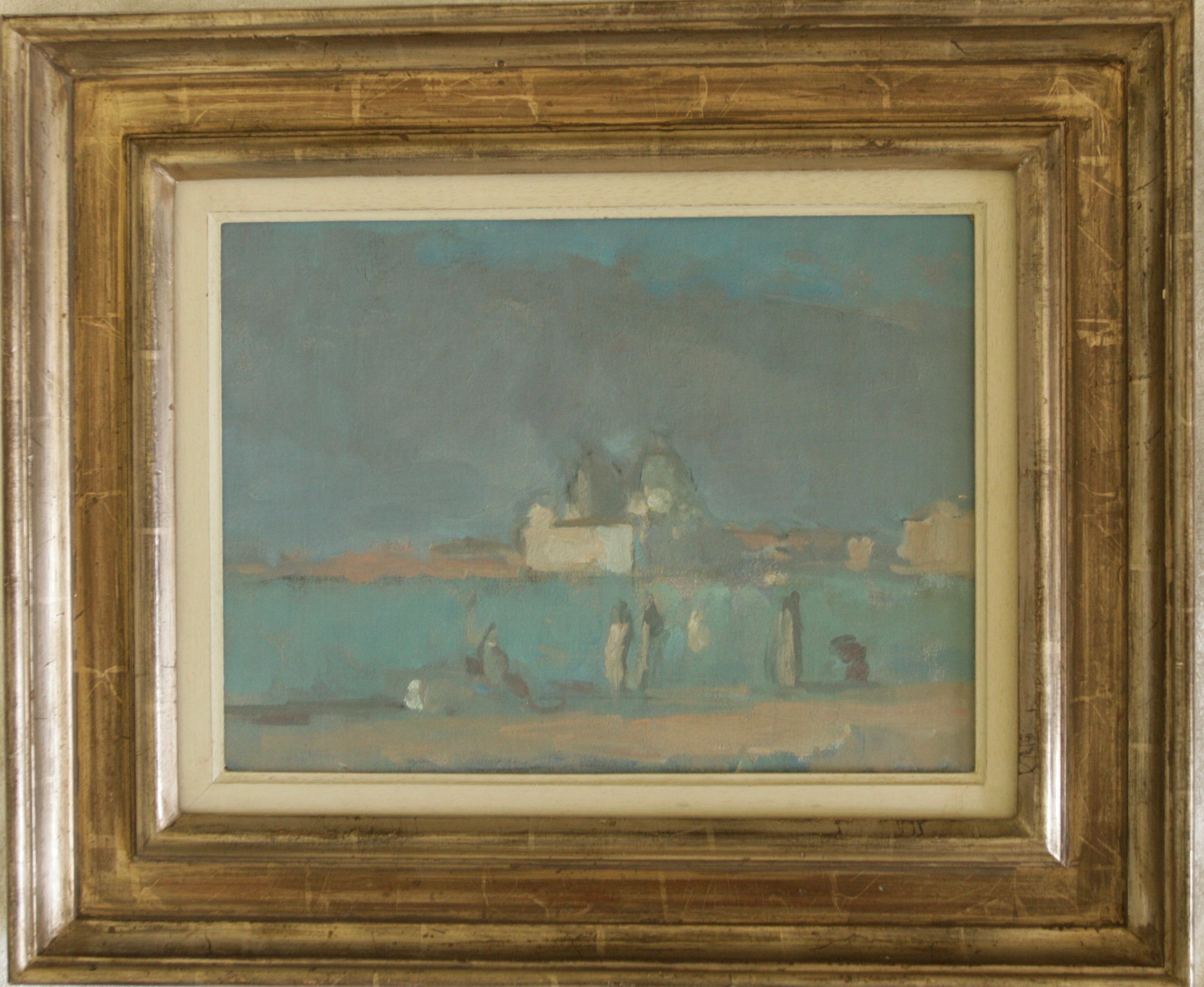 Landscape Painting de Martin Yeoman - VEIW hacia SANTA MAGDALENA