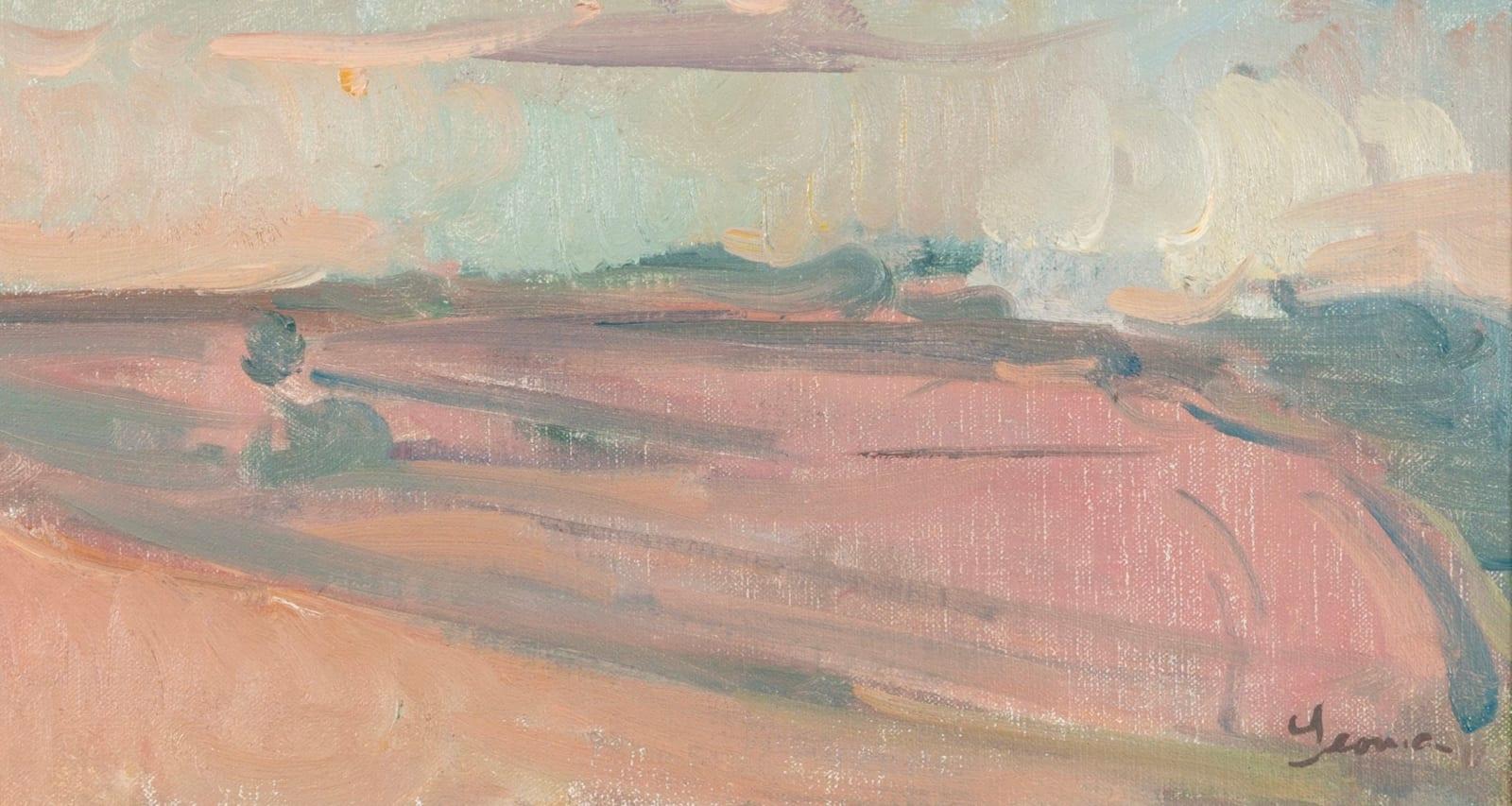West Knoyle, peinture d'automne de Martin Yeoman