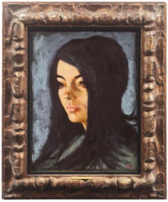 « Portrait of a Young Woman » (Portrait d'une jeune femme), Philadelphia Modernist, PAFA, Baum School of Art