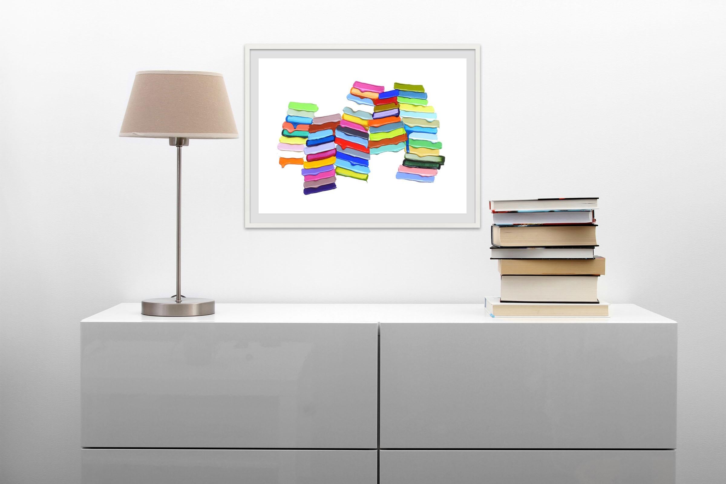 Clench (Pittura astratta) - Art di Martina Nehrling