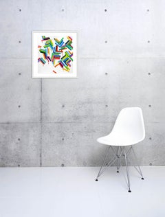 Cracked Up (Abstract Painting)