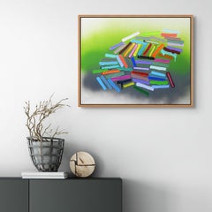 Garten des wirklich Realen (Abstrakte Malerei)