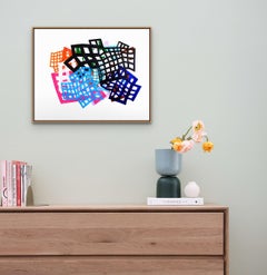 Lattice 5 (Abstract painting)