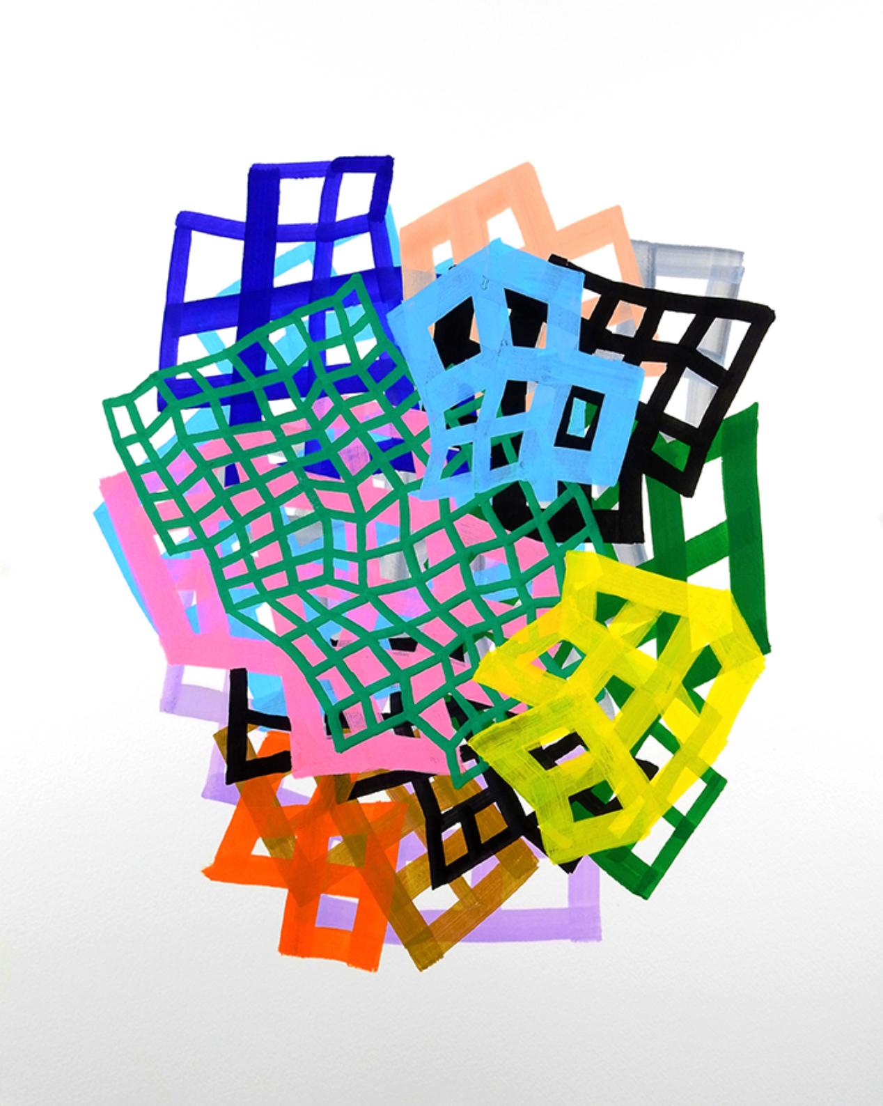 "Seducida por la complejidad formal del color, me deleito en su resbaladizo emotivismo y disfruto explotando su controvertido decorativismo.  La inextricabilidad de estos aspectos únicos del color estimula continuamente mi compromiso.  Sintonizada