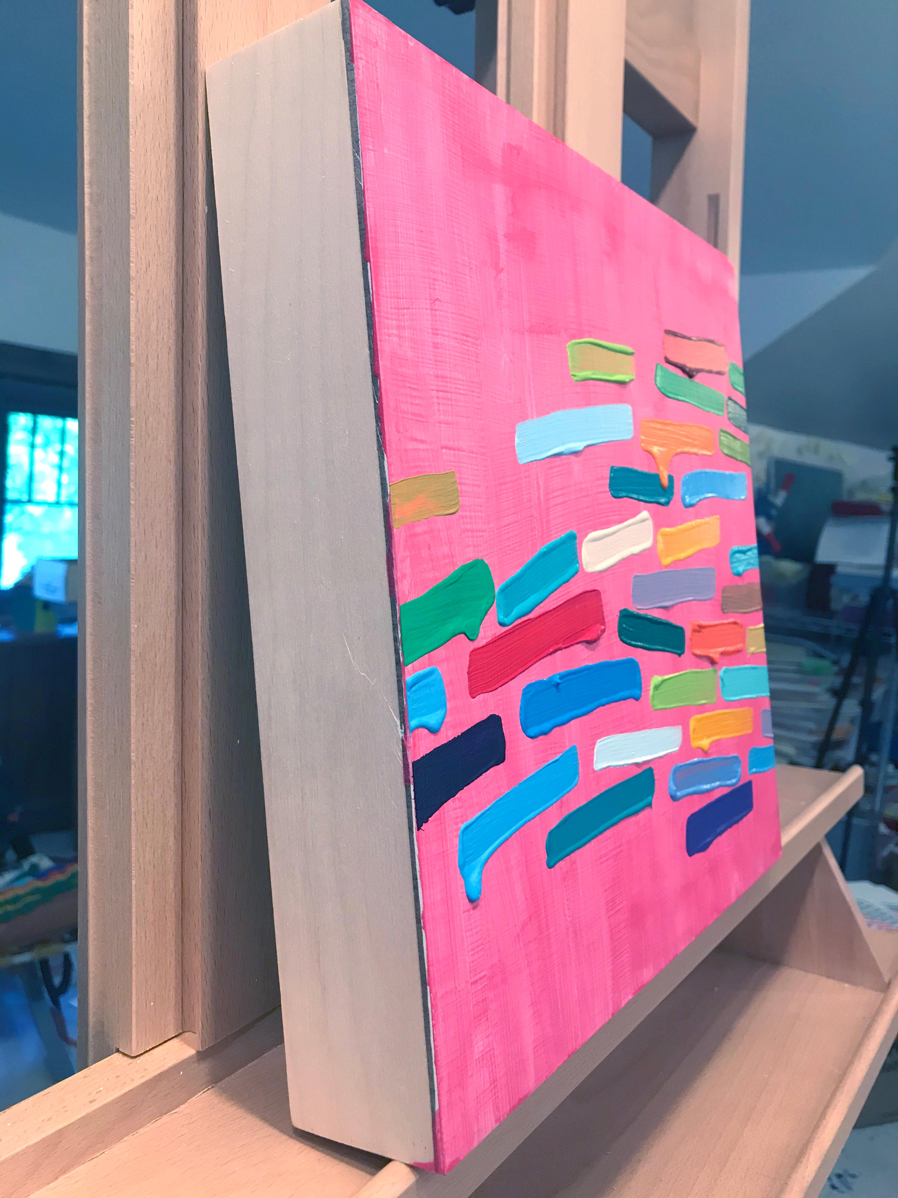 Un po', (Pittura astratta)

Acrilico su pannello - Senza cornice

Opera d'arte esclusiva di IdeelArt.

Per Nehrling, i pezzi più piccoli funzionano spesso come una poesia visiva, una preghiera o un desiderio. La sfida con i pezzi più piccoli, però,