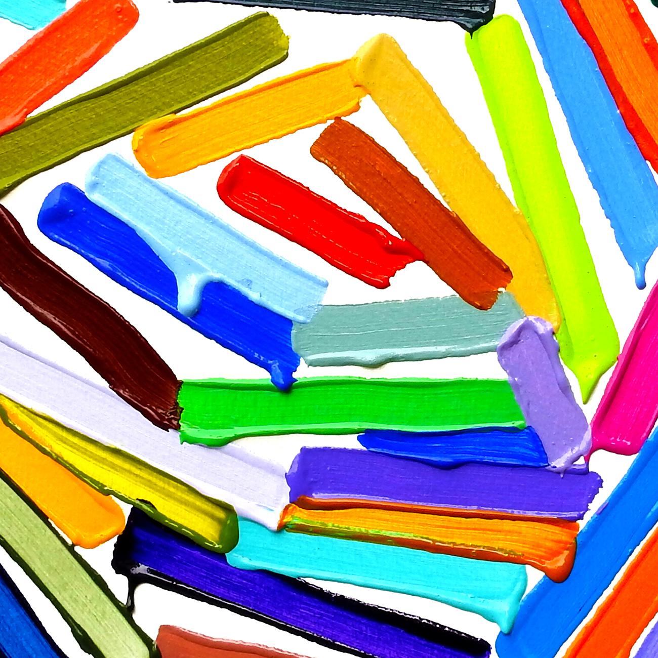 Spora (Pittura astratta) - Painting Astratto di Martina Nehrling