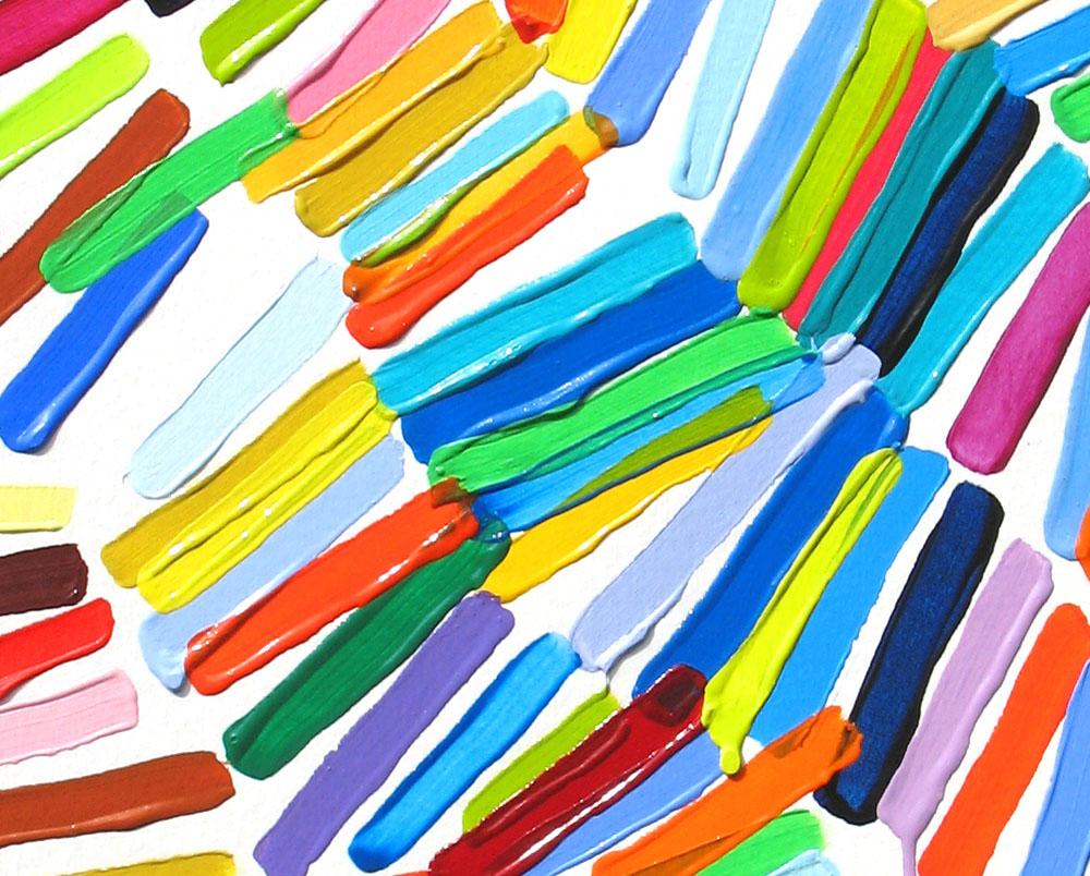 La superficie delle cose (Pittura astratta) - Painting Astratto di Martina Nehrling