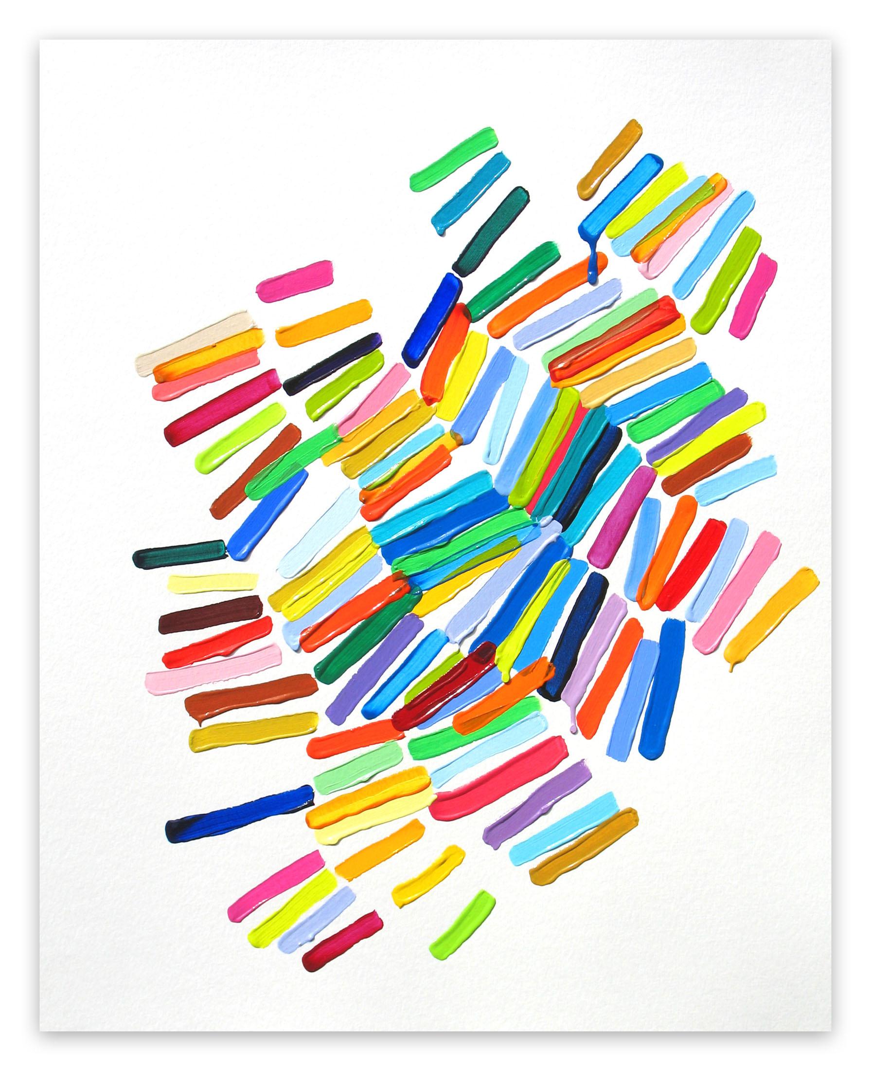 Abstract Painting di Martina Nehrling - La superficie delle cose (Pittura astratta)