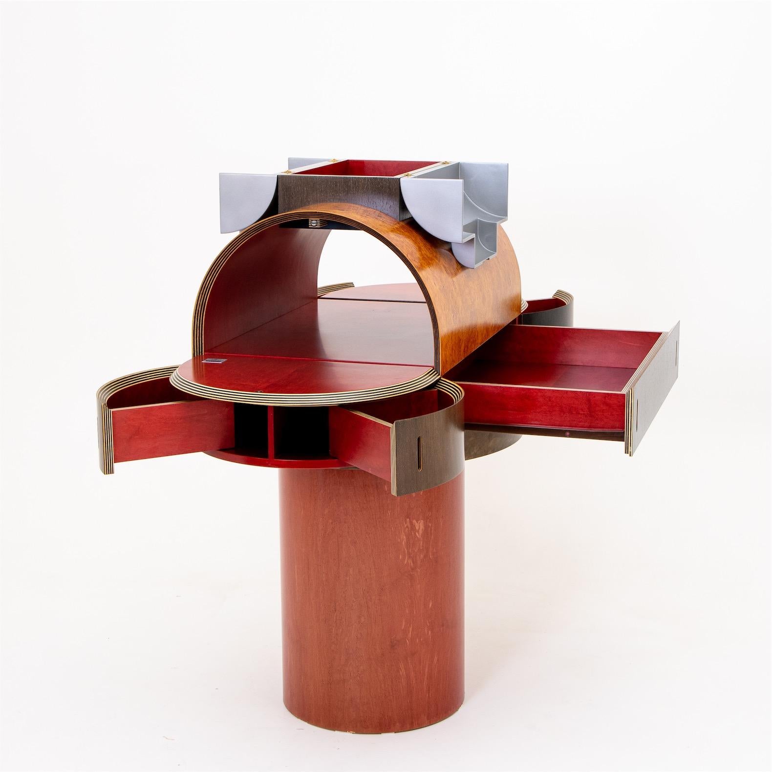 Post-Modern Martine Bedin, 'Charlotte' Cabinet, Memphis Milano, Italy, 1987