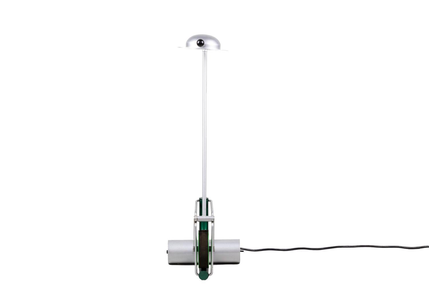 Late 20th Century Martine Bedin, “Light” Lamp in Metal and Plastic, 1980s