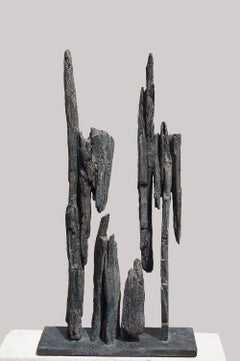 Fragment n°2 by Martine Demal - Bronze sculpture, abstract, harmony of forms