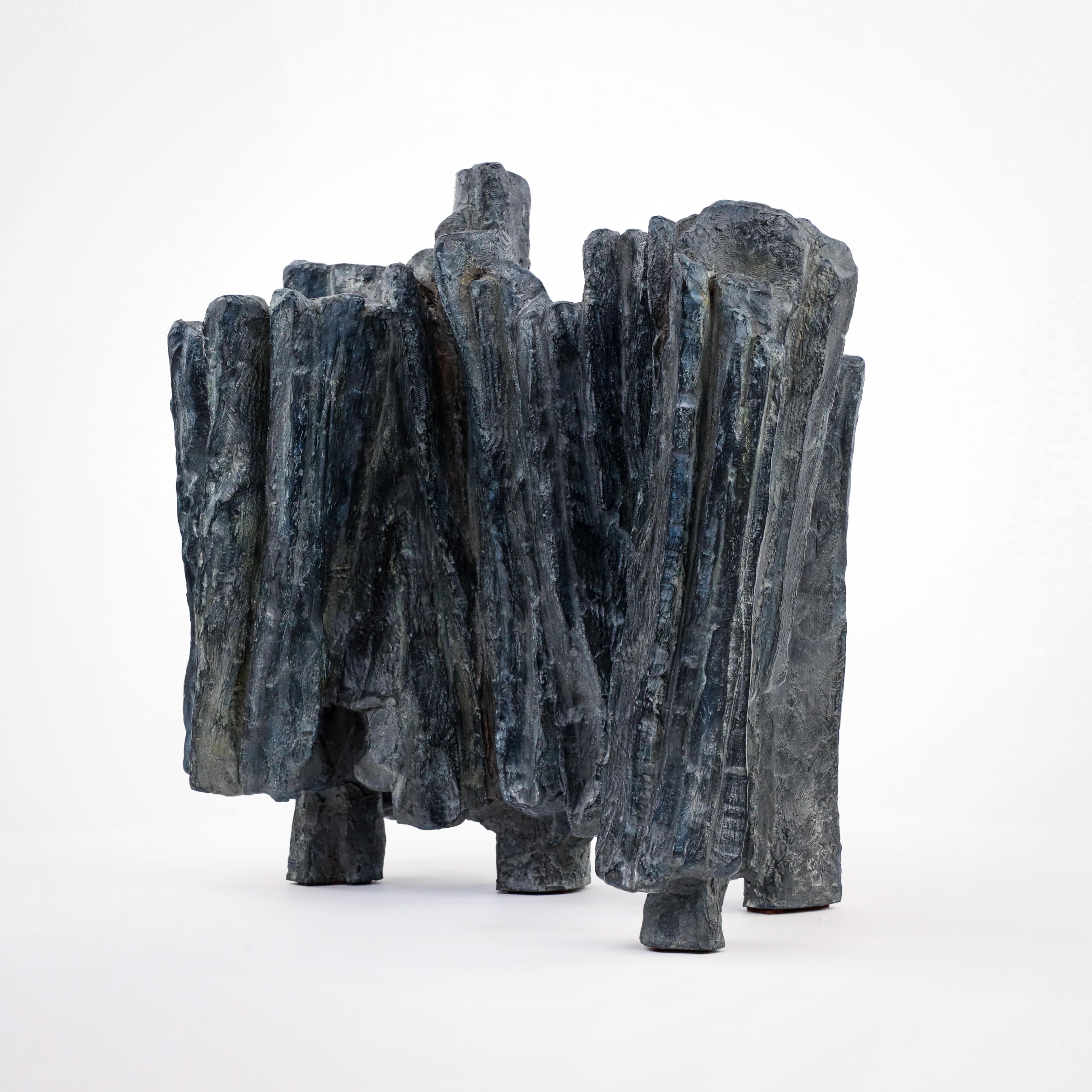 Punctuation by Martine Demal - Contemporary bronze sculpture, abstract For Sale 9