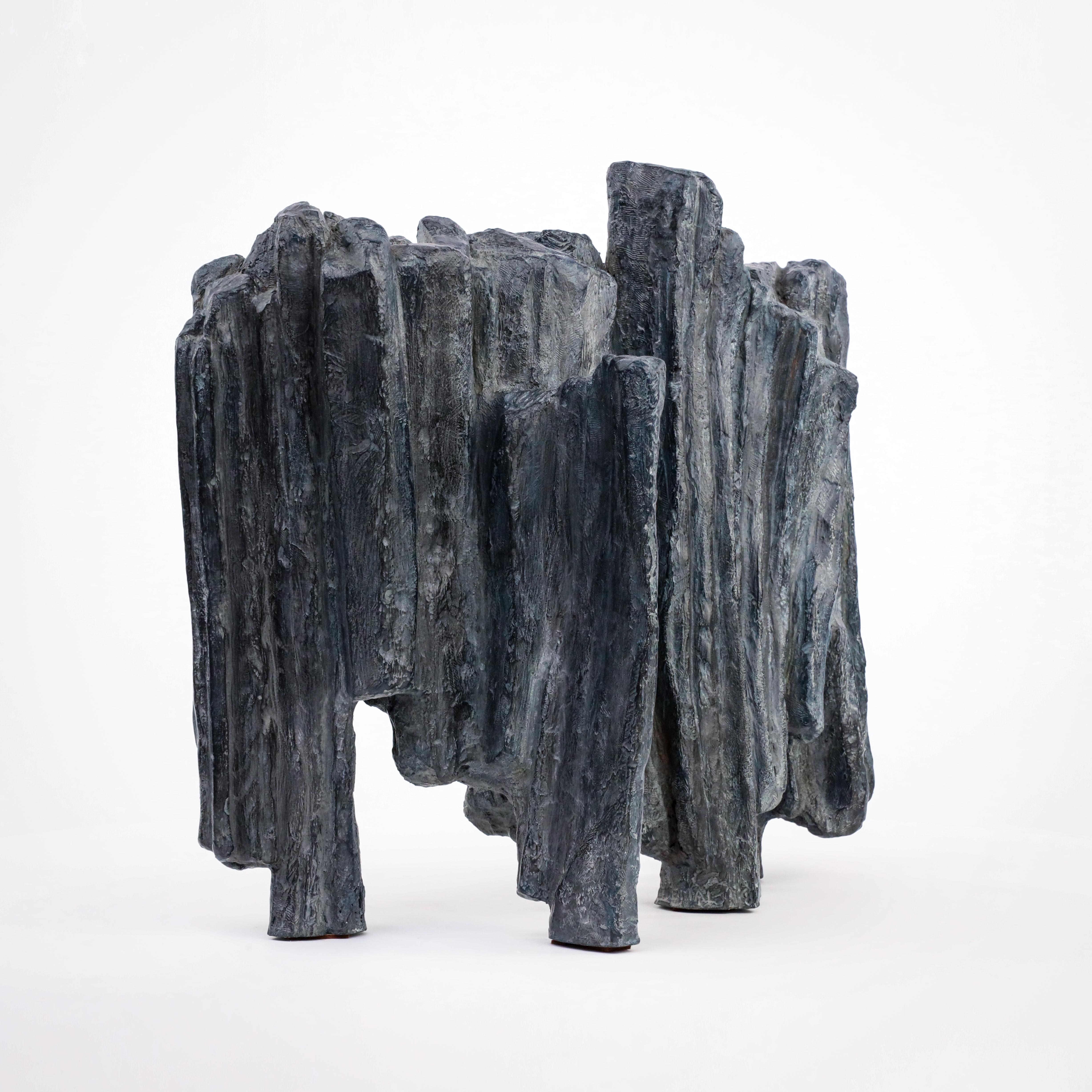 Punctuation by Martine Demal - Contemporary bronze sculpture, abstract For Sale 10