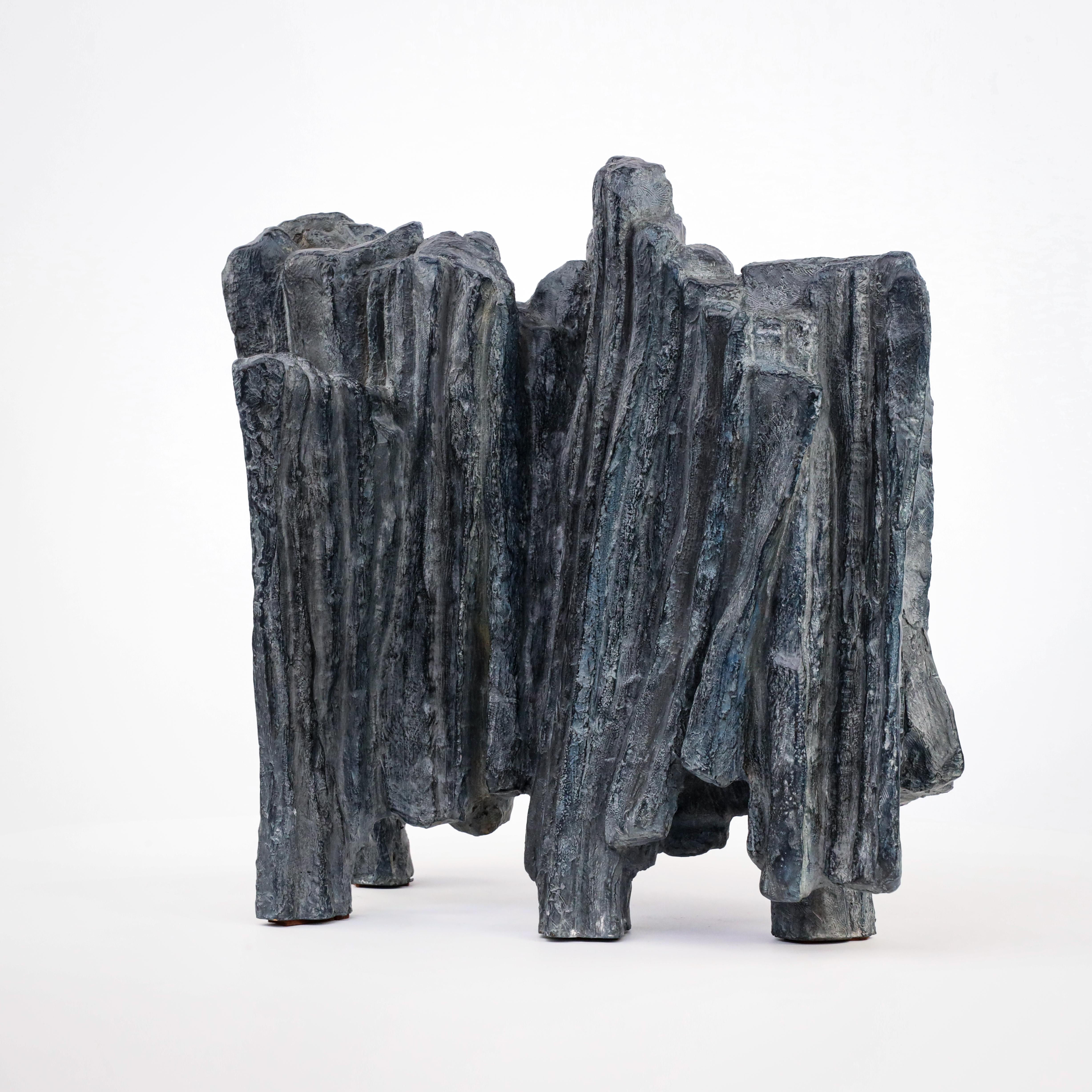 Punctuation by Martine Demal - Contemporary bronze sculpture, abstract For Sale 6