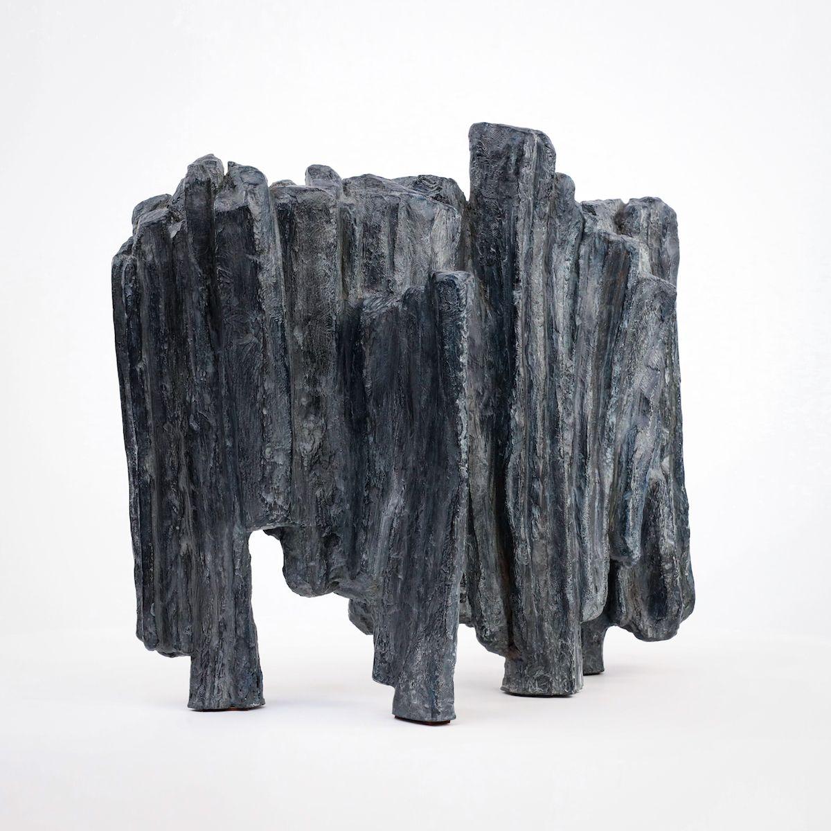 Punctuation by Martine Demal - Contemporary bronze sculpture, abstract For Sale 2