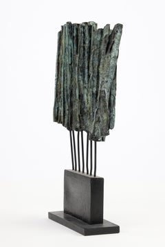 Small Vibration by Martine Demal - Contemporary Abstract Bronze Sculpture