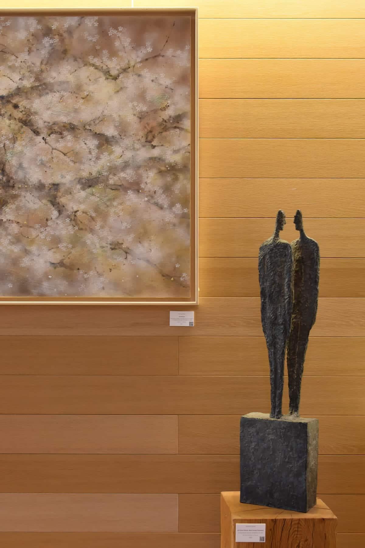 Le grand secret de Martine Demal - Sculpture contemporaine en bronze, figure humaine 5