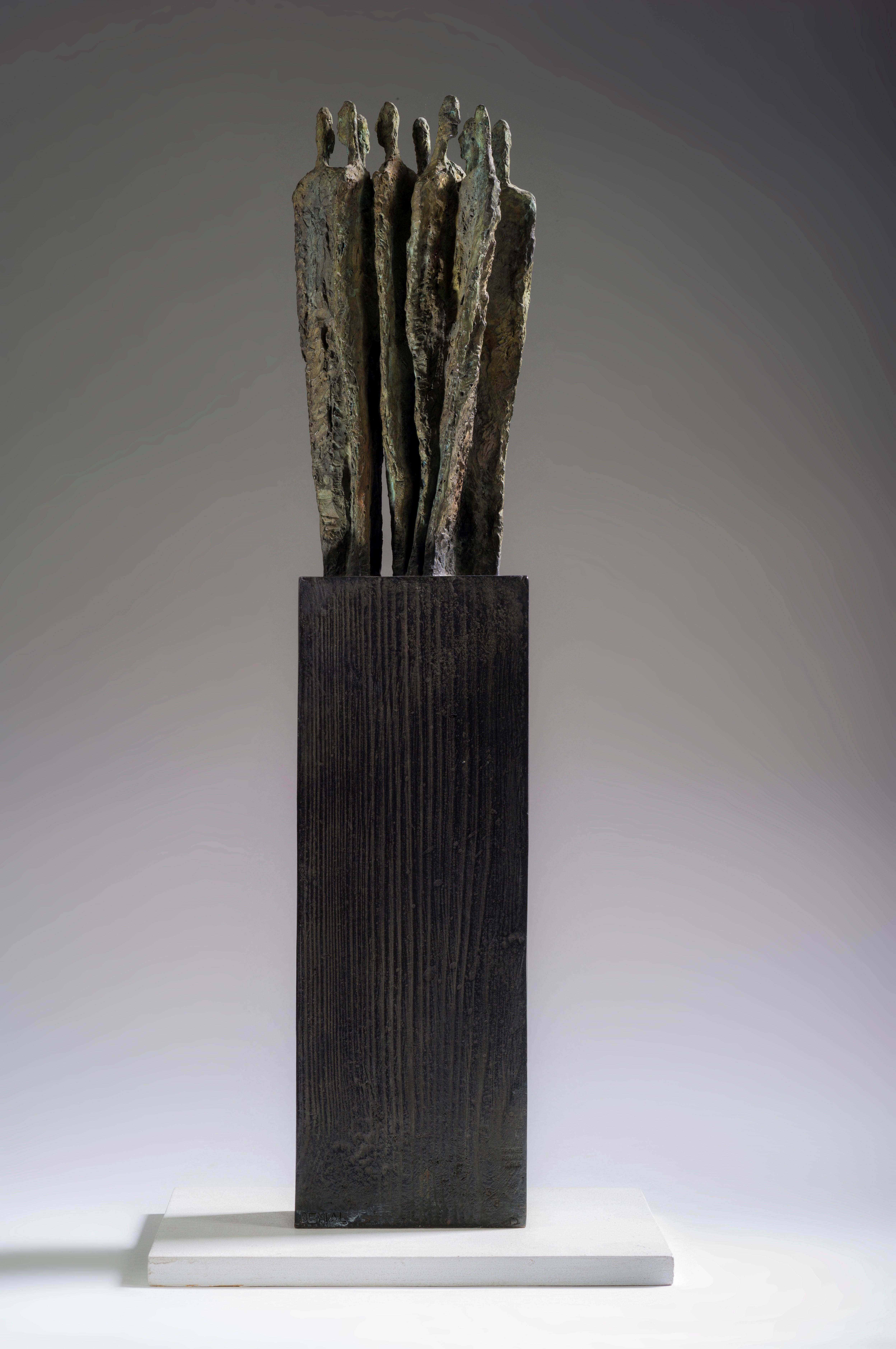 The Ones by Martine Demal, Bronze Sculpture, Group of Human Figures