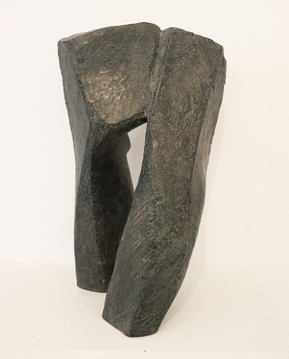 The Passage de Martine Demal - Sculpture contemporaine en bronze, abstraite, harmonie en vente 4