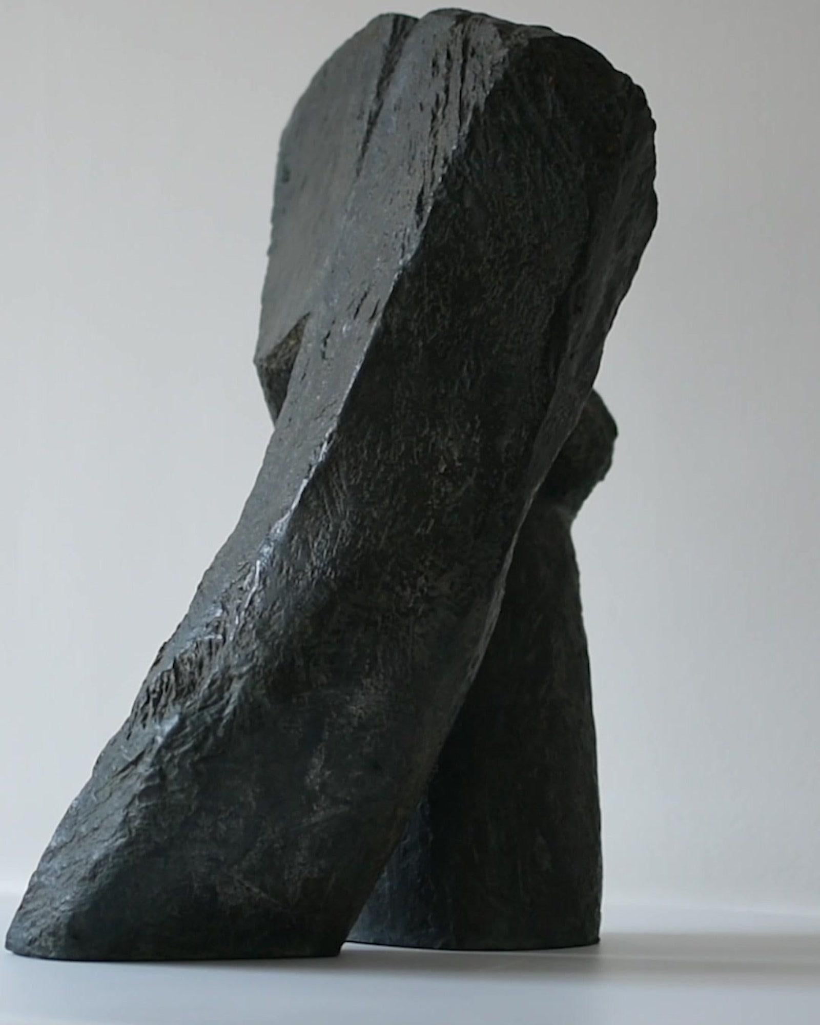 The Passage de Martine Demal - Sculpture contemporaine en bronze, abstraite, harmonie en vente 7