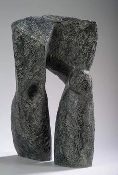 El Pasaje de Martine Demal - Escultura contemporánea de bronce, abstracta, armonía