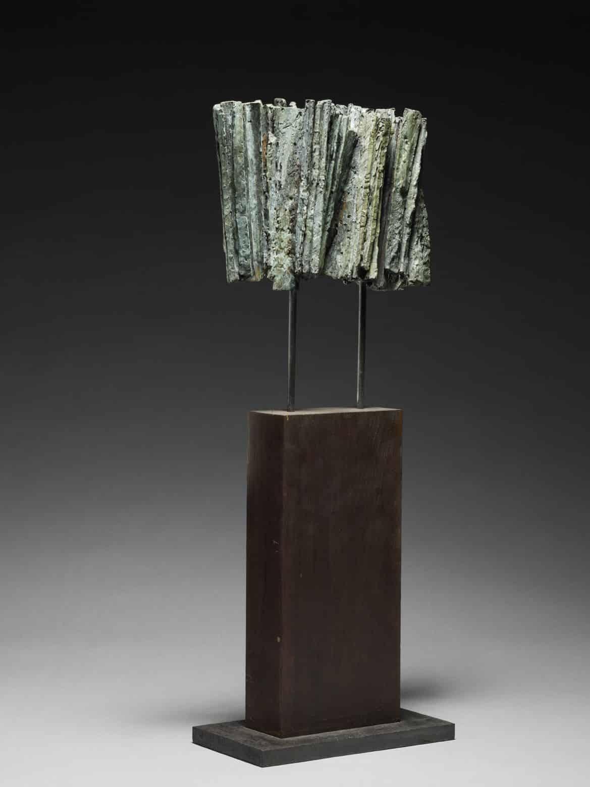 Vibration n°2 by Martine Demal - Contemporary bronze sculpture, abstract