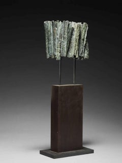 Vibration n°2 by Martine Demal - Contemporary bronze sculpture, abstract