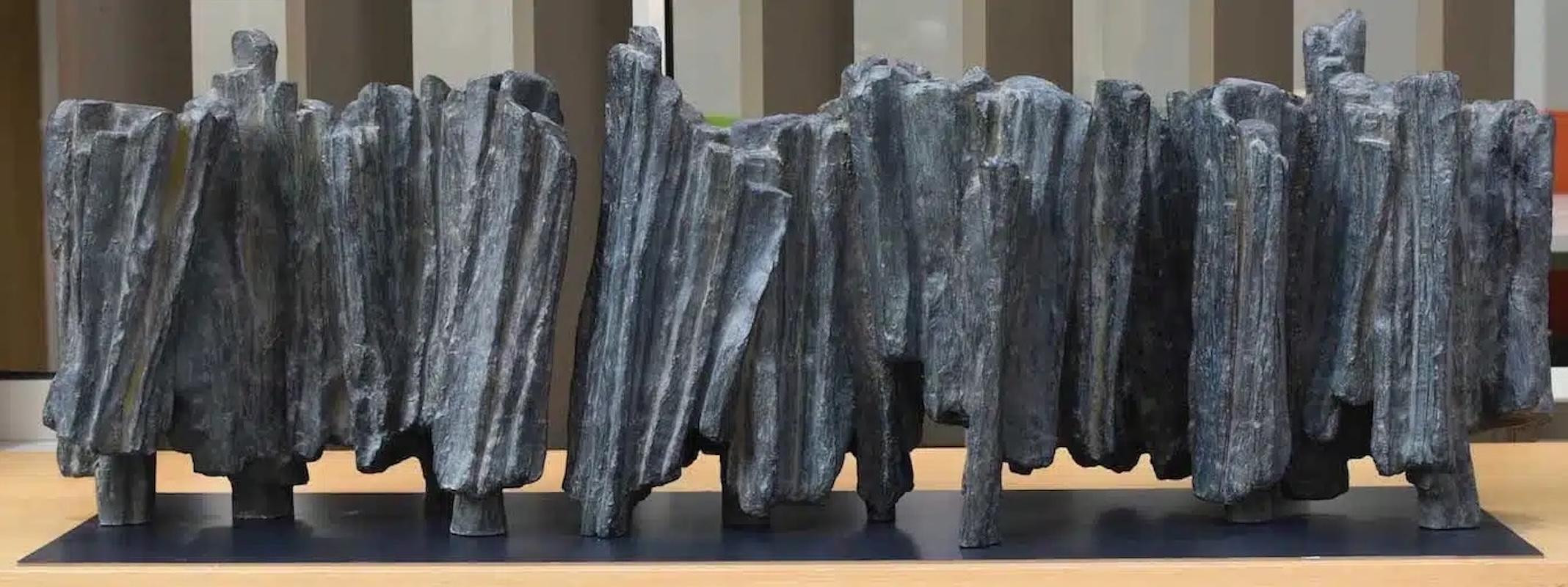 Scrivere è un viaggio di Martine Demal - Scultura contemporanea in bronzo, astratta in vendita 7