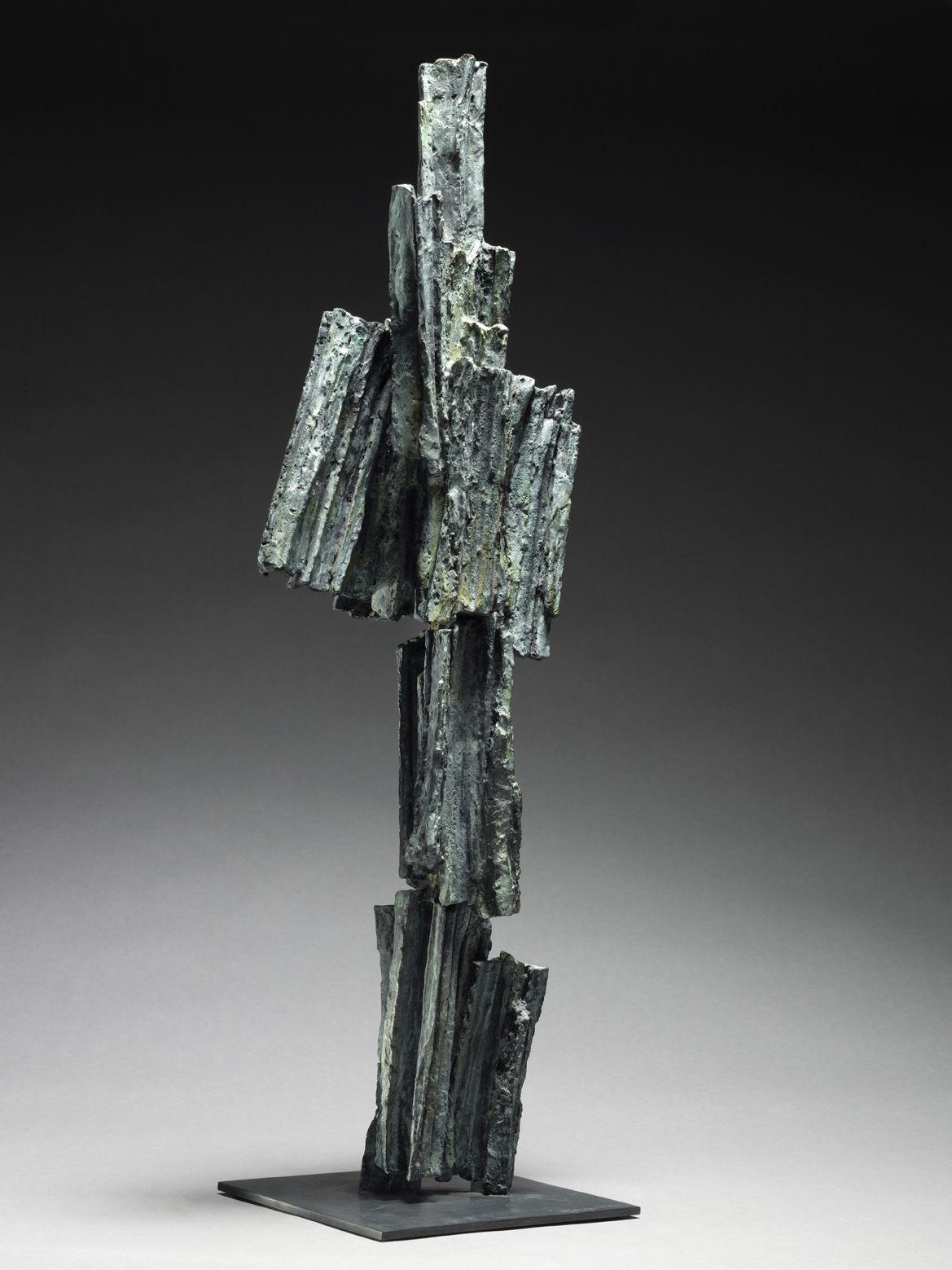 Writing No. 2 by Martine Demal - Contemporary bronze sculpture, abstract For Sale 1