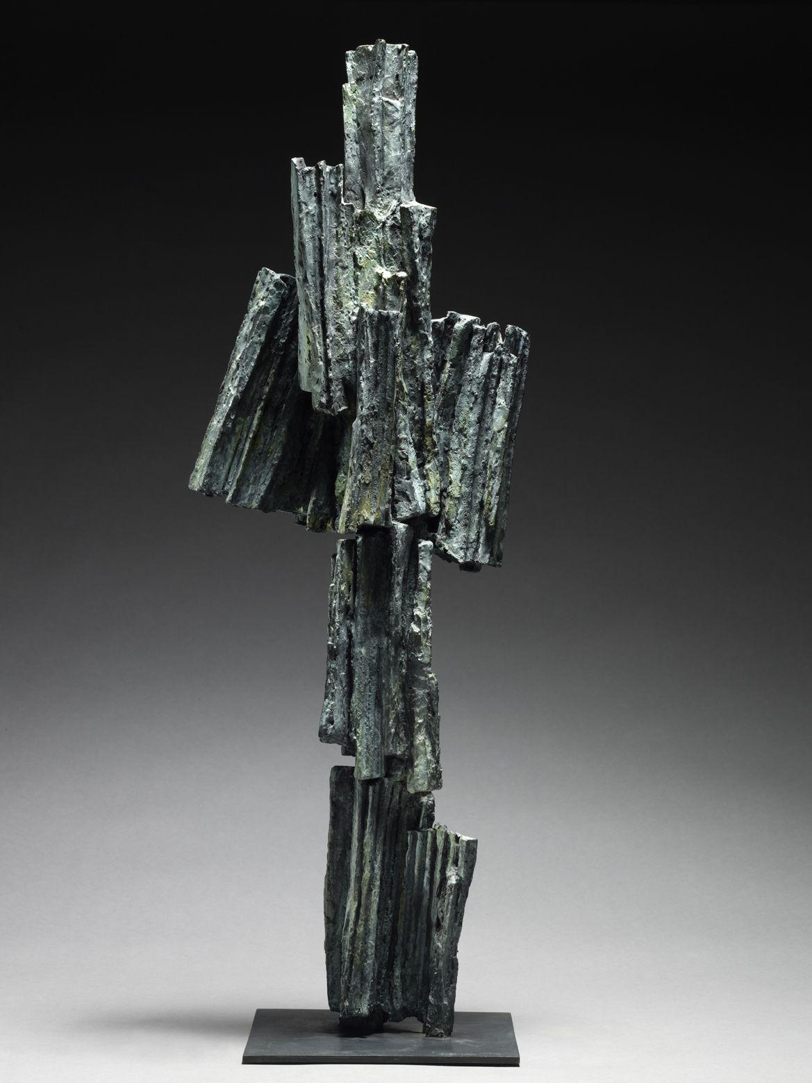 Writing No. 2 by Martine Demal - Contemporary bronze sculpture, abstract For Sale 2