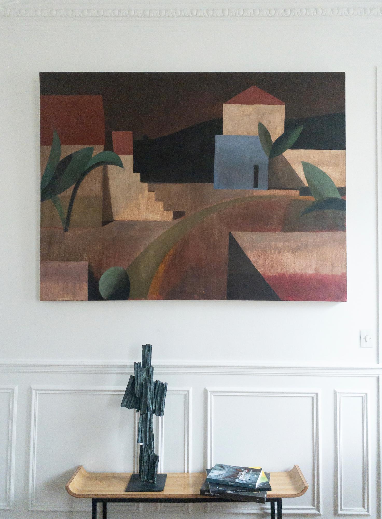 Writing No. 2 by Martine Demal - Contemporary bronze sculpture, abstract, form For Sale 1