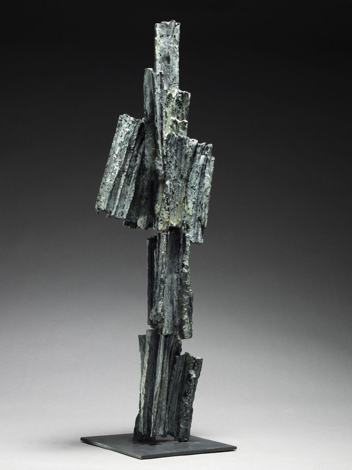 Writing No. 2 by Martine Demal - Contemporary bronze sculpture, abstract, form For Sale 2