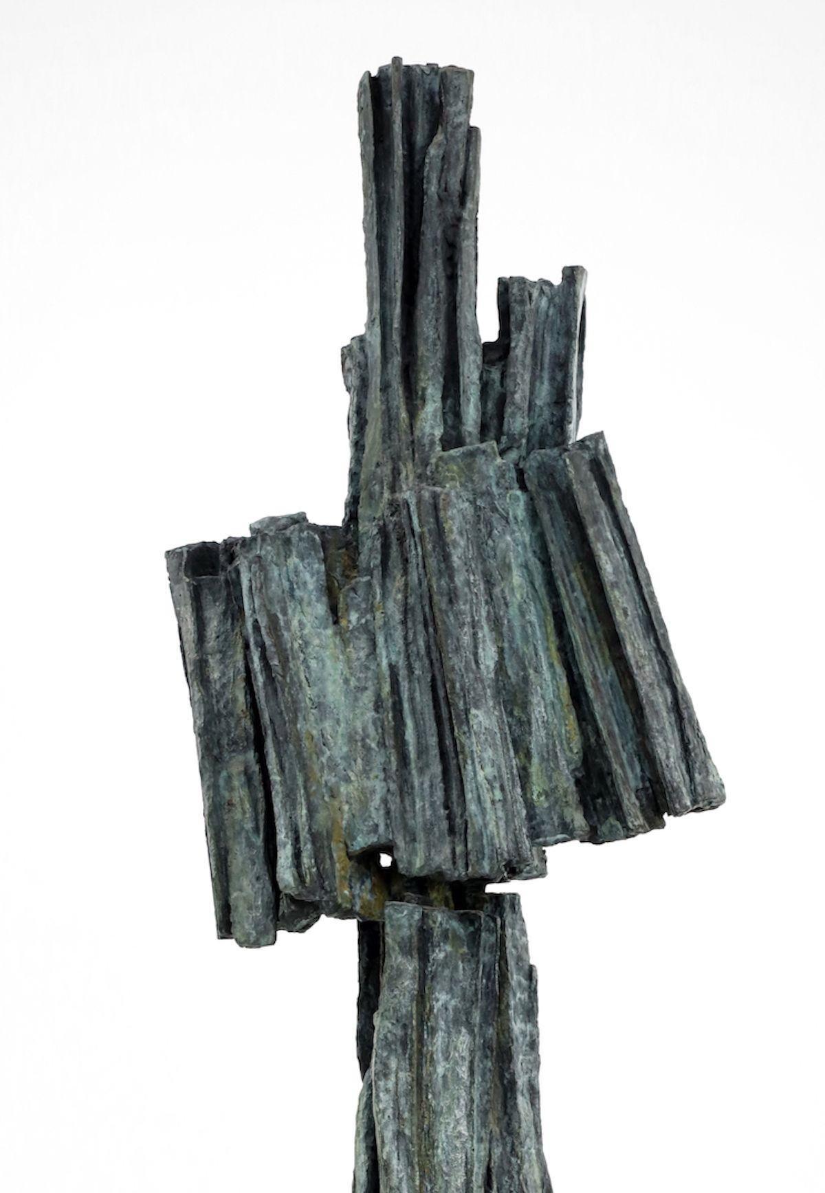 Writing No. 2 by Martine Demal - Contemporary bronze sculpture, abstract, form For Sale 4
