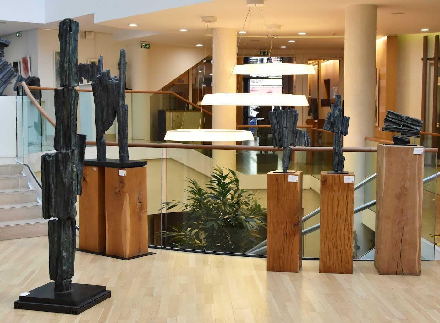 Writing No. 2 by Martine Demal - Contemporary bronze sculpture, abstract, form For Sale 6