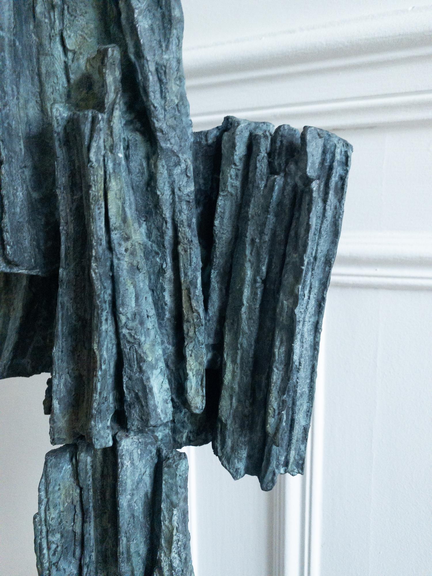 Writing No. 2 by Martine Demal - Contemporary bronze sculpture, abstract, form For Sale 7
