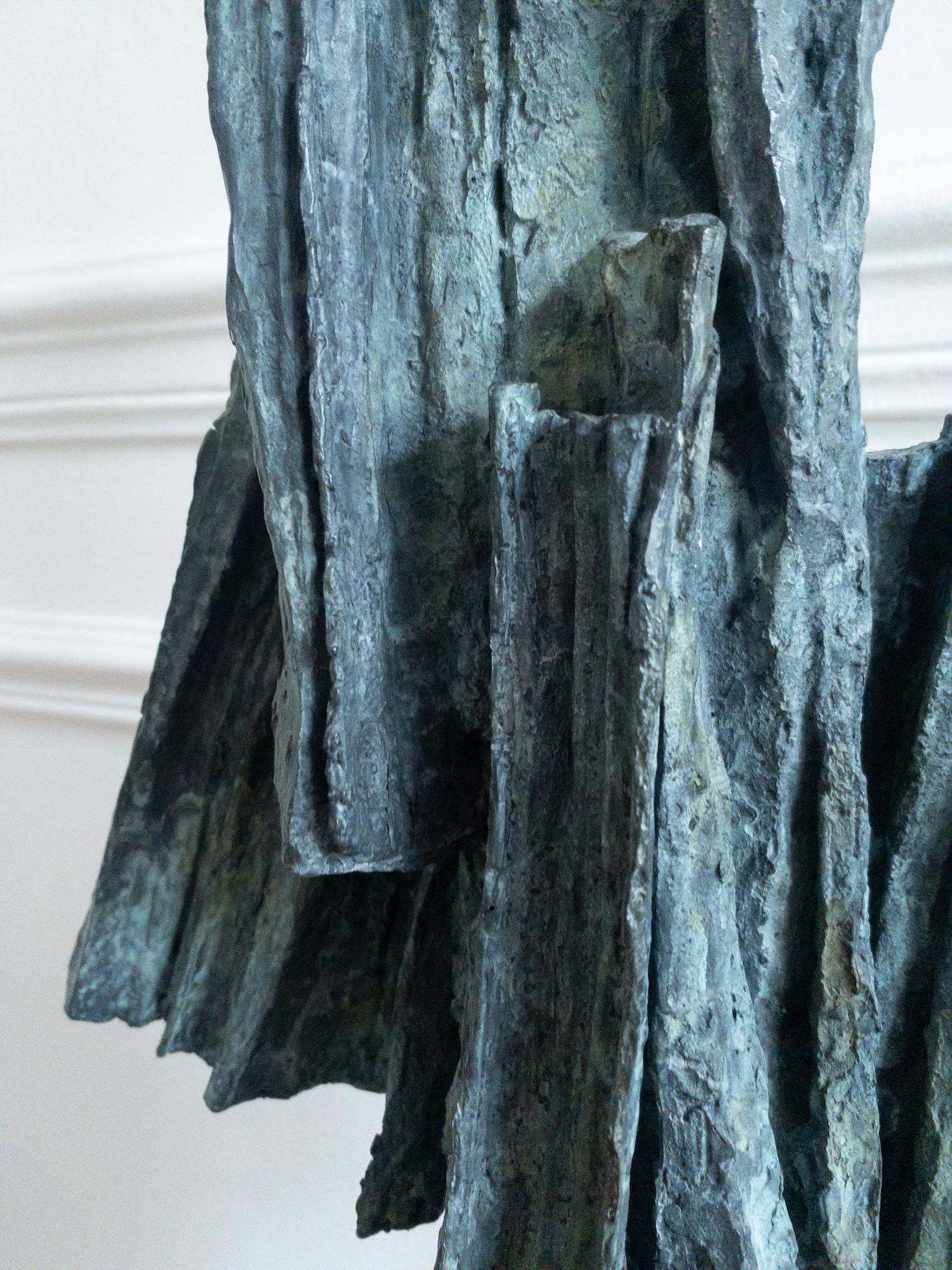 Writing No. 2 by Martine Demal - Contemporary bronze sculpture, abstract, form For Sale 8