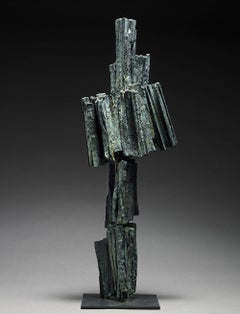 Writing No. 2 de Martine Demal - Sculpture contemporaine en bronze, abstrait, form