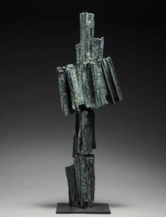 Writing No. 2 by Martine Demal - Contemporary bronze sculpture, abstract, form