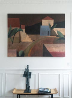 Writing No. 2 by Martine Demal - Contemporary Vertical Sculpture, Bronze Art