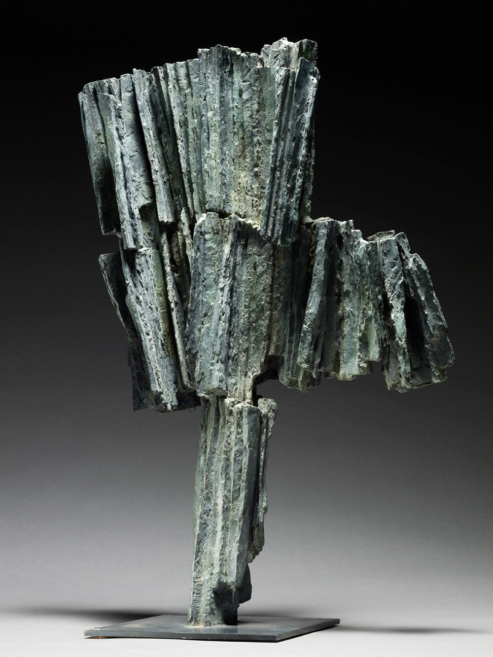 Writing No. 4 by Martine Demal - Contemporary bronze sculpture, abstract For Sale 1